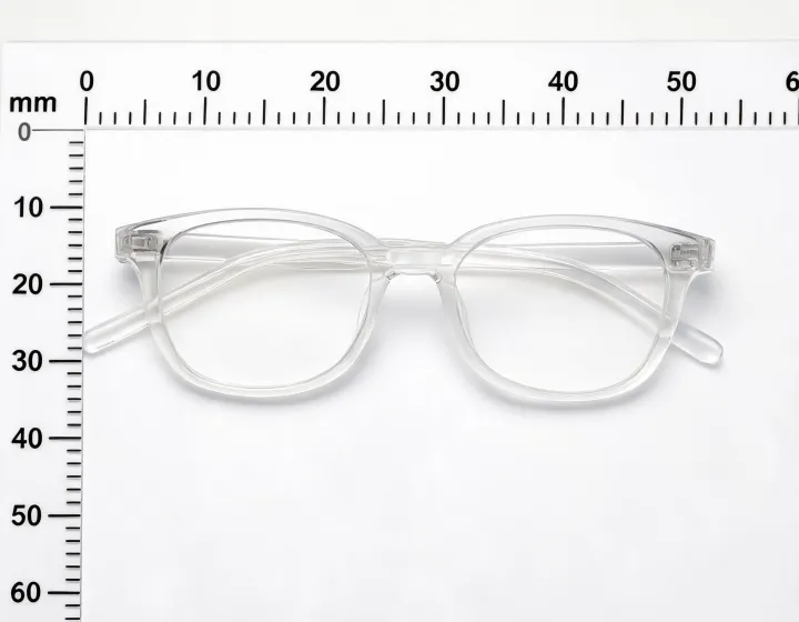 Acetate eyeglasses application board illustration